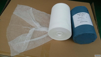 4-слойный марлевый рулон 40S / 19X15 белая и синяя крафт-бумага